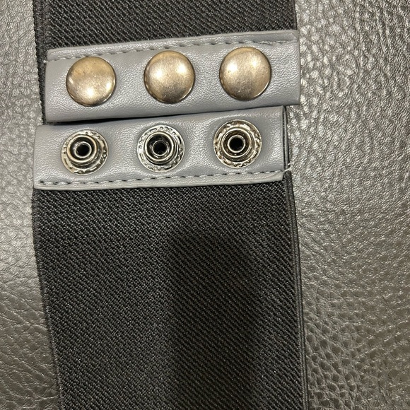 NUE By Shanti Black Dress with Unique Belt sophisticated upscale feminine nwt 8 - Picture 6 of 10